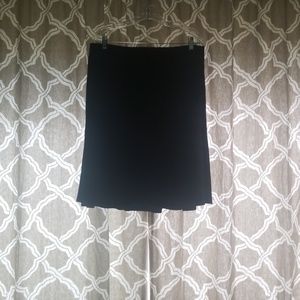 Black pencil skirt
